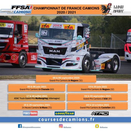 Next-Tech® partenaire officiel du Team Truck LUXO RACING Next-Tech® partenaire officiel du Team Truck LUXO RACING