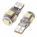 Ampoules veilleuses à LED T10 SMD 3W - Blanc 