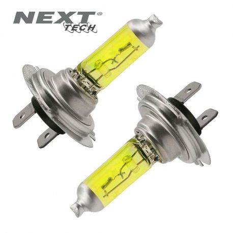 Ampoules H7 12V 55W jaunes 2700K look ancien Ampoules H7 12V 55W jaunes 2700K look ancien