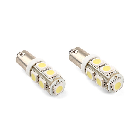 Ampoules veilleuses à LED BA9S / T4W SMD 3W - Blanc Ampoules veilleuses à LED BA9S / T4W SMD 3W - Blanc