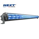 Barre LED 4x4 12v-24V avec feux de jour DRL bleu