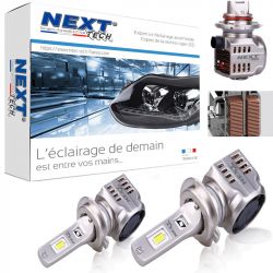 Kit LED H4 12v - 24v 55W 6000K - Nouveau radiateur