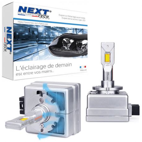 Kit ampoules LED D3S D3R 55W Plug and Play Canbus avancé Kit ampoules LED D3S D3R 55W Plug and Play Canbus avancé
