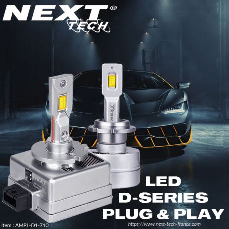 Kit ampoules LED D3S D3R 55W Plug and Play Canbus avancé Kit ampoules LED D3S D3R 55W Plug and Play Canbus avancé