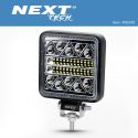 Phare LED carré extra-plat 40W 12V / 24V