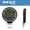 Feu de travail LED 12v 24v rond extra plat pour 4x4