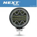 Feu de travail LED 12v 24v rond extra plat pour 4x4