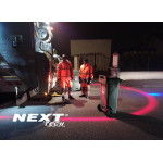 LED marquage au sol sécurité en U pour engin de chantier