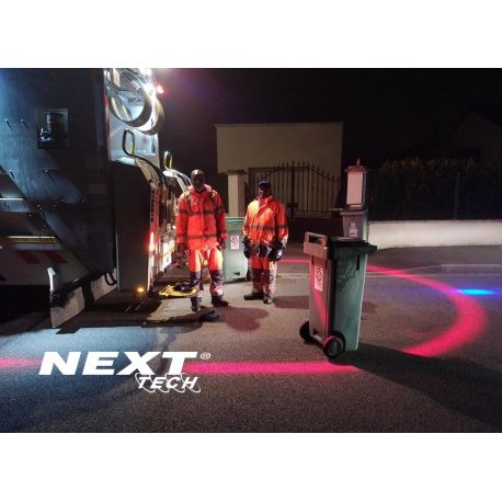 LED marquage au sol sécurité en U pour engin de chantier LED marquage au sol sécurité en U pour engin de chantier