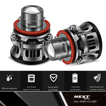 Jeu De 2 Phares Antibrouillard H11 Pour Nissan NV400 X62 (à Partir De 11/2011) - Gauche Et Droit