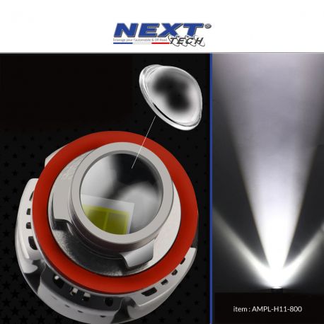 Feux LED H11 Anti-Brouillard ventilé compact Feux LED H11 Anti-Brouillard ventilé compact