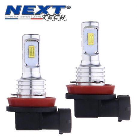 Ampoules H11 LED 50W - Ultra lumineuses - Blanc - NEXT-TECH® Ampoules H11 LED 50W - Ultra lumineuses - Blanc - NEXT-TECH®
