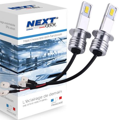 Ampoules H1 LED 50W - Ultra lumineuses - Blanc - NEXT-TECH®