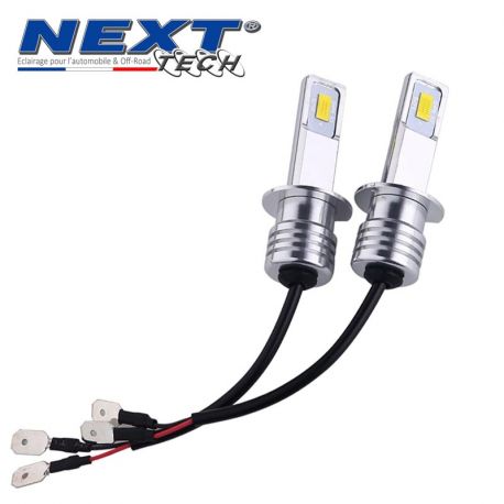 Ampoules H1 LED 50W - Ultra lumineuses - Blanc - NEXT-TECH® Ampoules H1 LED 50W - Ultra lumineuses - Blanc - NEXT-TECH®