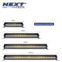 Barre LED pour 4x4 180W 300mm avec feux de jour DRL