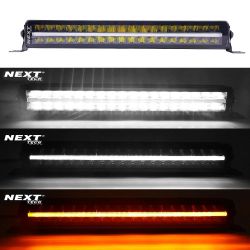 Barre LED 4x4 - Rampe LED 4x4 - 140W - 760mm - 14 leds