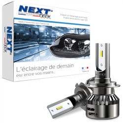 Kit ampoule LED H7 Blanc 6000K Canbus 12-24 Volts ESS TECH® COB anti erreur OBD 