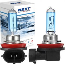 Ampoule effet xenon H11 100W 6000K Next-Tech® 