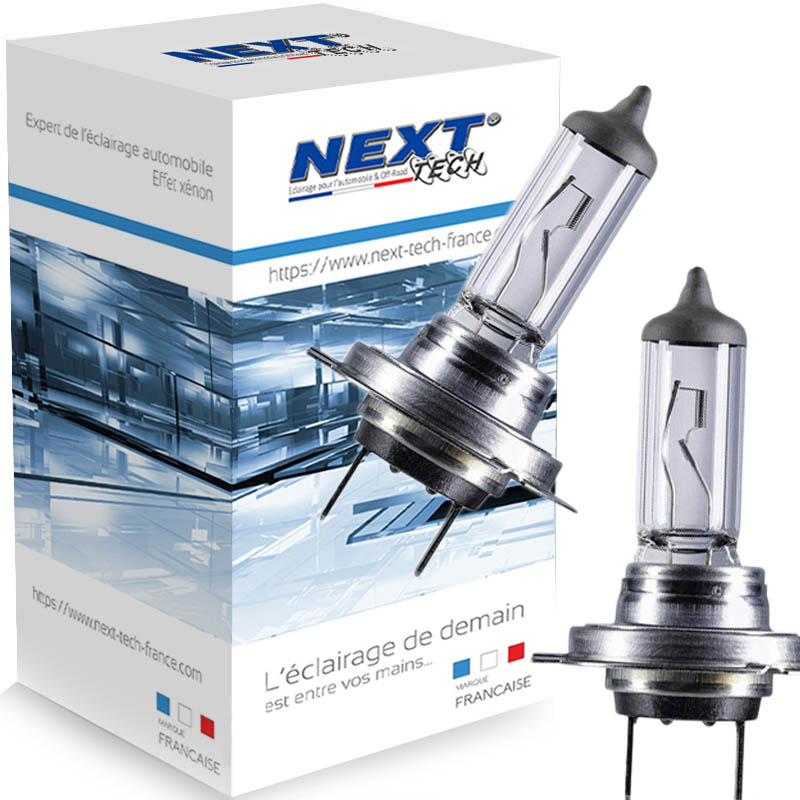 Ampoules xenon 100W haut de gamme metal H7 Next-Tech®