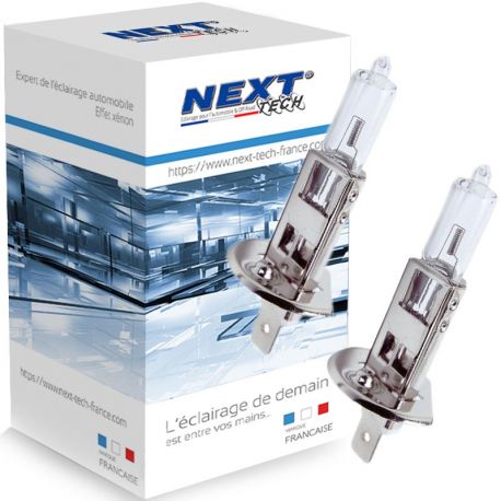 Ampoules H1 55W 12V Auto & Moto - Next-Tech® Ampoules H1 55W 12V Auto & Moto - Next-Tech®