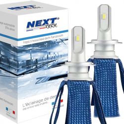 Ampoules LED voiture H4 55W homologuées 6000lm Canbus - Next-Tech®