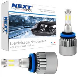 Ampoules LED H11 Haute puissance 100W - Feux de route