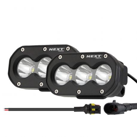 feux-led-longue-portee-rectangulairesnext-tech-12v-90w-pour-moto-avec-supports-universels feux-led-longue-portee-rectangulairesnext-tech-12v-90w-pour-moto-avec-supports-universels