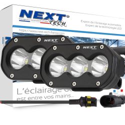 Feu LED extra longue portée équipé de 3 fonctions pour 4x4 et Camion