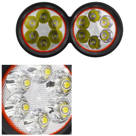 double-optique-moto-led-phare-longue-portée-antibrouillard-largeur-160mm double-optique-moto-led-phare-longue-portée-antibrouillard-largeur-160mm