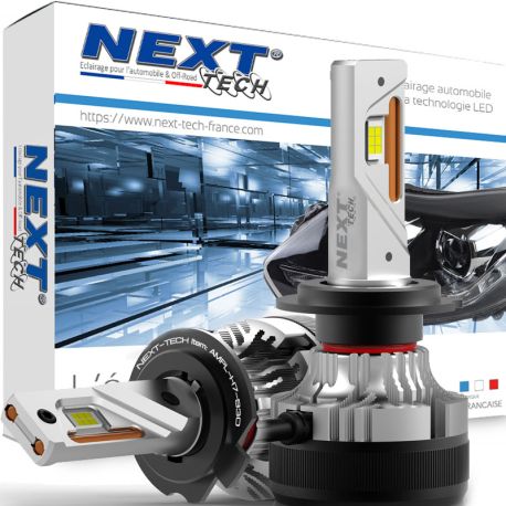 NEXT-TECH propose des ampoules H7 LED 55W Ultra lumineuses Blanches