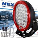 phare-led-longue-portee-4x4-et-camion-230mm-cerclage-rouge-next-tech-france