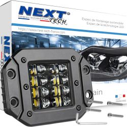 Feu arrière de recul LED pour 4x4 à encaster 120mm