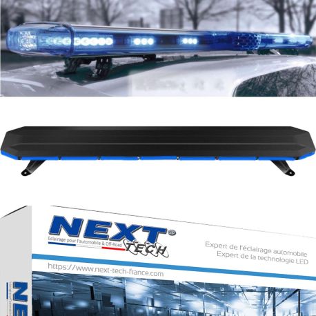 Rampe-Gyrophare-LED-Bleu-Gamme-professionnelle-extra-plat-pour-toit Rampe-Gyrophare-LED-Bleu-Gamme-professionnelle-extra-plat-pour-toit