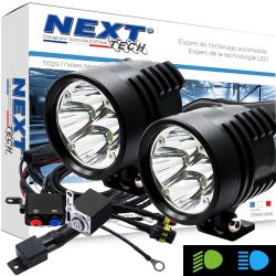 Kit phares LED additionnels XP4 Feux de croisement et Feux de route