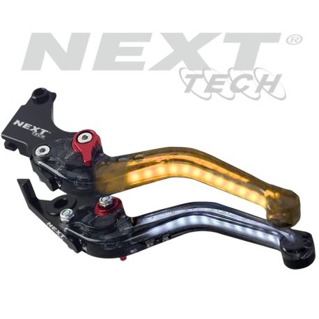 Levier de frein et d'embrayage avec clignotant LED dynamique séquentiel intégré Levier de frein et d'embrayage avec clignotant LED dynamique séquentiel intégré