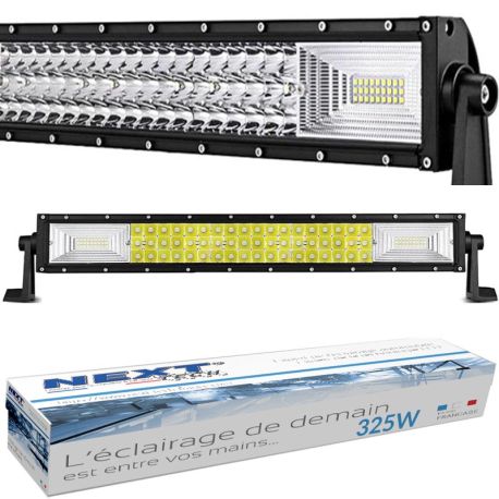 Barre LED 4x4 12v / 24v 325W - 550mm - série NTX™ Barre LED 4x4 12v / 24v 325W - 550mm - série NTX™