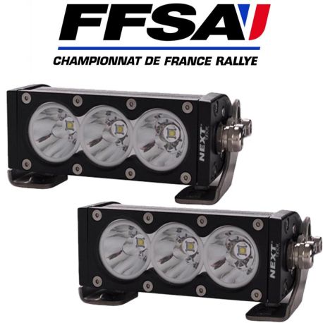 Pack LED 240W pour rallye en compétition FFSA Pack LED 240W pour rallye en compétition FFSA