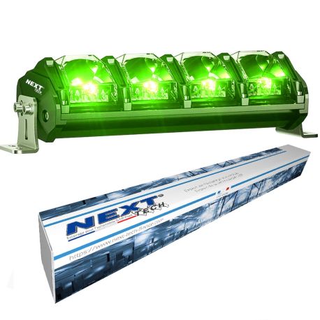 Barre LED RGB RX-4 Next-Tech avec commande et variateur de lumière couleur vert Barre LED RGB RX-4 Next-Tech avec commande et variateur de lumière couleur vert