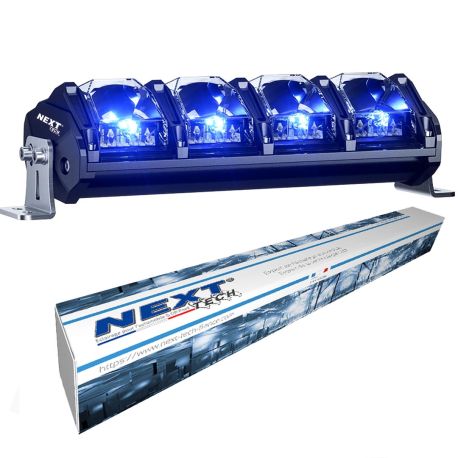 Rampe LED RGB RX-4 Next-Tech avec commande et variateur de lumière couleur bleu Rampe LED RGB RX-4 Next-Tech avec commande et variateur de lumière couleur bleu