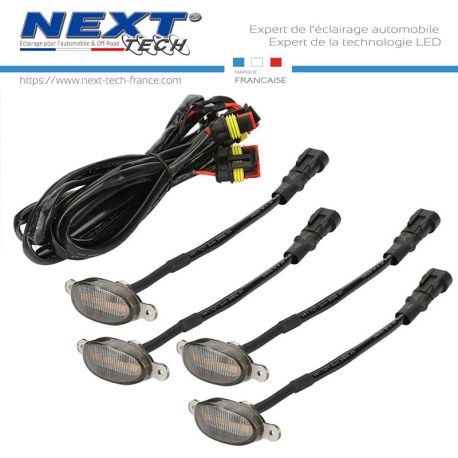 accessoire kit led orange pour grille de calandre Ford Ranger 4x4 accessoire kit led orange pour grille de calandre Ford Ranger 4x4