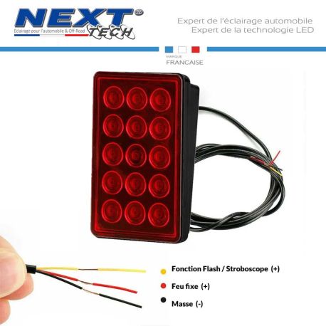 feu-arriere-stop-style-f1-avec-double-fonctions-stroboscope-et-fixe-rouge feu-arriere-stop-style-f1-avec-double-fonctions-stroboscope-et-fixe-rouge