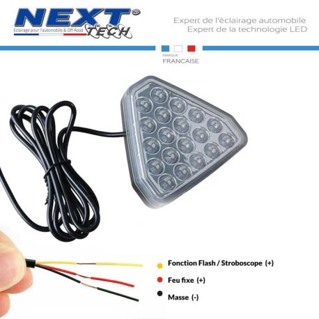 style-f1-feu-arriere-moto-voiture-flsah-strobe-rouge-vitre-transparente-forme-triangle style-f1-feu-arriere-moto-voiture-flsah-strobe-rouge-vitre-transparente-forme-triangle