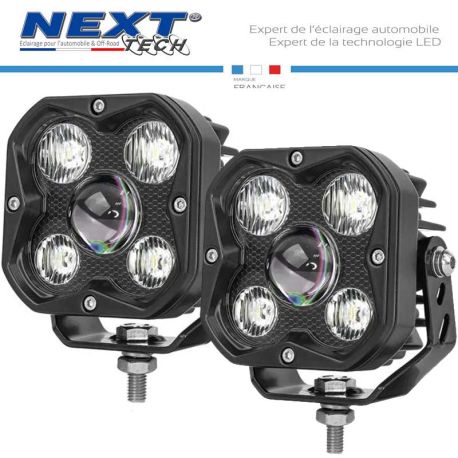 Phares-led-carre-pour-moto-avec-double-faisceau-lentille-5D-CX5 Phares-led-carre-pour-moto-avec-double-faisceau-lentille-5D-CX5