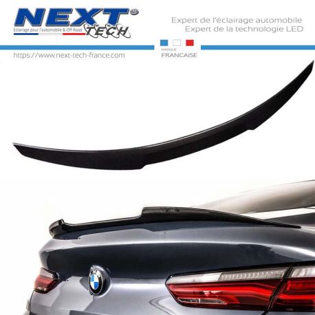 Bequet arrière spoiler BMW série 8 G16 gran coupe M8 F92 noir brillant Bequet arrière spoiler BMW série 8 G16 gran coupe M8 F92 noir brillant