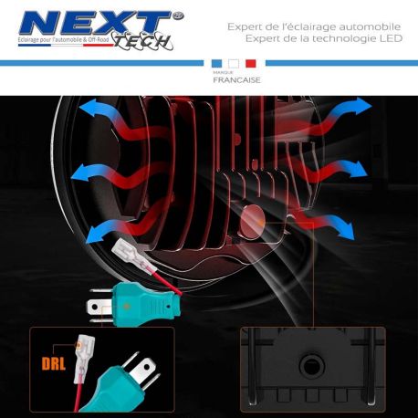 phare-de-moto-a-led-rond-144mm-avec-feu-de-jour-orange-cafe-racer-streetfighter phare-de-moto-a-led-rond-144mm-avec-feu-de-jour-orange-cafe-racer-streetfighter