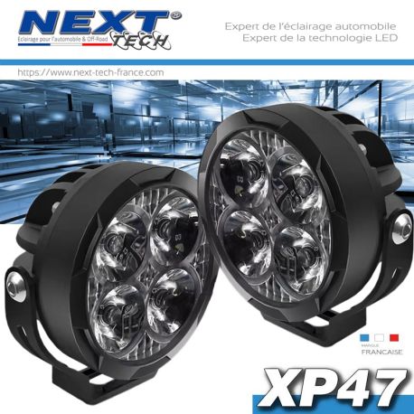 feux-led-xp47-next-tech-longue-portee-diametre-85mm-pour-moto-12volts feux-led-xp47-next-tech-longue-portee-diametre-85mm-pour-moto-12volts
