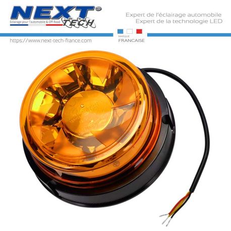 gyrophare-led-120mm-stroboscope-flash-multimodes-12v-24v gyrophare-led-120mm-stroboscope-flash-multimodes-12v-24v