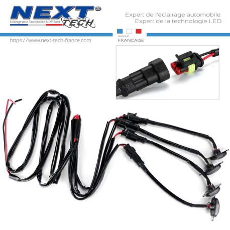 Ford ranger LED calandre blanc kit complet Ford ranger LED calandre blanc kit complet