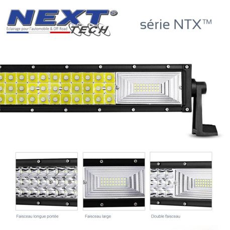 Rampe LED longue portée courbée 600W 1050mm pour bateaux Rampe LED longue portée courbée 600W 1050mm pour bateaux