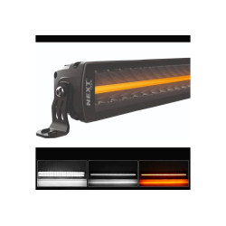 Rampe LED 640W haute puissance 4x4 1050mm avec feux de jour bicolor